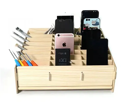24 GRID WOODEN BOX