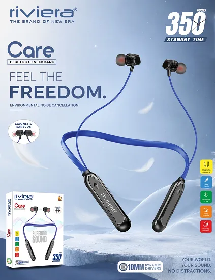 RIVIERA CARE SERIES BLUETOOTH NECKBAND