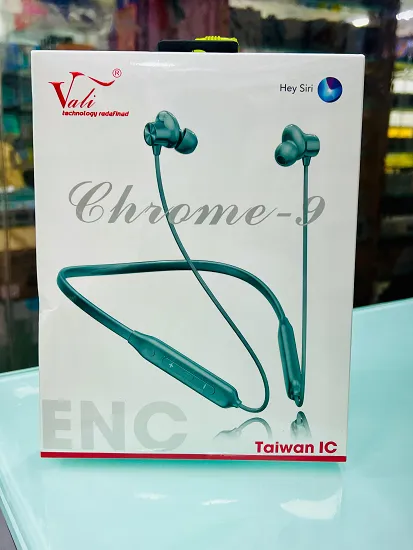 NEW VALI CHROME 9 WIRELESS NECKBAND