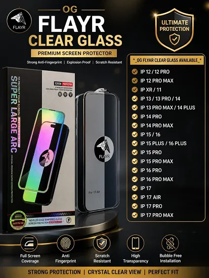 FLAYER BORDERLESS GLASS