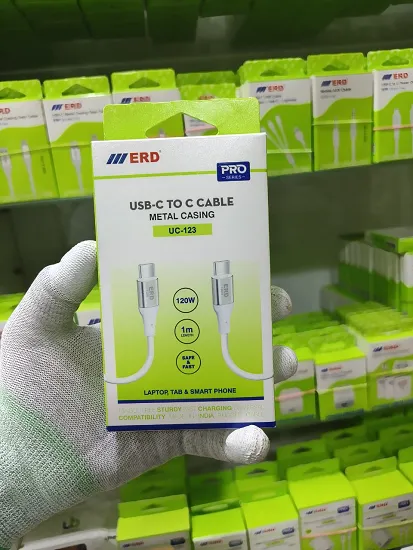 ERD UC-123 TYPE C TO TYPE C CABLE