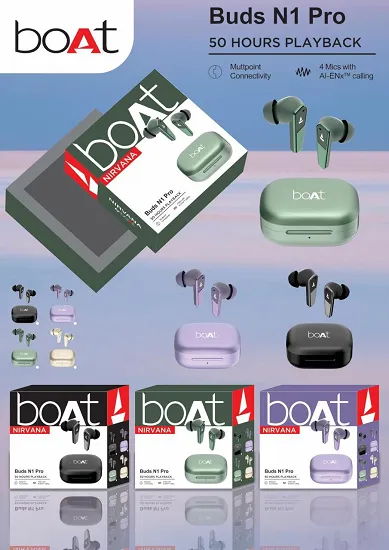BOAT NEW BUDS N1 PRO PREMIUM QUALITY